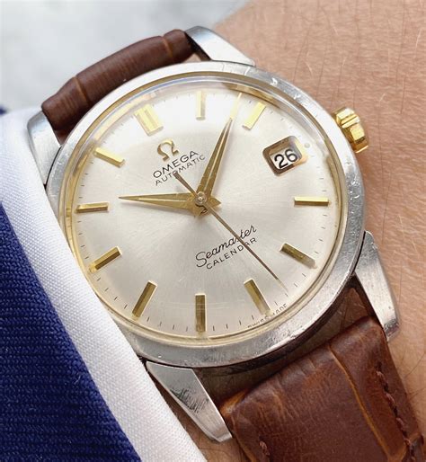 omega seamaster calendar automatic vintage